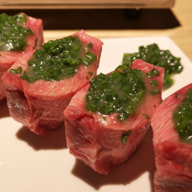 厚切りねぎ入りタン